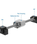 End Supports For BK10 And BF10 Ball Screws With Metal Ball Screw Nut CNC Machine Linear Motion Components 1 Set in use