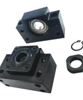 Ball Screw, Linear Guide Ball Screw 20mm Ball Screw SFU2010 Kit 550-1500mm C7 with Nut +BKBF15+DSG20H+Coupler parts