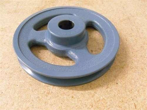 BK45-1/2" Inch Bore Solid Pulley with 4.5" OD for V-belts cast iron size 4L, 5L - VXB Ball Bearings