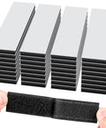 32 Sets 1x4 Inch Hook And Loop Strips With Adhesive Heavy Duty Mounting Strips For Wall Hanging Pictures Remote Controls Power Strips