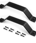 9 Inch Sliding Barn Door Handle Set In Black For Interior And Exterior Doors, Heavy Duty Pull Handle For Sliding Barn Doors, Easy To Install