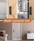 40 Pack Peel and Stick Cabinet Handles ABS Plastic Self Adhesive Drawer Pulls for Kitchen Cabinets Closets and Furniture, multi-room use