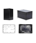 IP65 Rated ABS Plastic Electrical Enclosure Box For Electronics, Built To Last Rugged And Waterproof Junction Case With 4 M16 Cable Glands