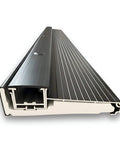 Black Adjustable Aluminum Threshold, Threshold Extension, Short Width, Hidden Screw Design, heavy-duty for 36 inch doors