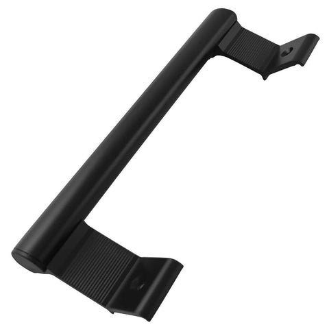 Black Aluminum Alloy Handle With Screws 47x200mm Heavy Duty Sliding Barn Door Knob For Glass Gates Garages And Cabinets