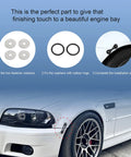 Universal Black CNC Billet Aluminum Quick Release Fastener Kit For Bumper Trunk Perfect For Any Ride Or Car Fits All Vehicles
