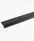 Adjustable Aluminum & Hardwood Threshold Waterproof and Hidden Screws -Add-on Extension Available - Heavy Duty - Commercial and Residential Multiple Sizes Available (Black, 36 inch) - Black aluminum threshold with hidden screws