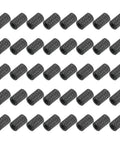 Aluminum Knurled Spacer Standoff M3 X 8mm Pack Of 100 For RC Drones And FPV Quadcopters Black 5mm OD Lightweight Durable Fastener