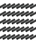 Beef Up Your RC Drones With 50Pcs M2 X 20mm Aluminum Knurled Spacer Standoff Set For FPV Quadcopters Black 4mm OD Round Coupling Nut Bolt Sleeve Fasteners For DIY Quadcopter Frame Upgrades arranged