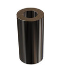 Black anodized aluminum spacer delivers precise, corrosion resistant mounting with a 3/4 inch outer diameter and 3/8 inch bore.
