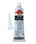 Black Food Safe BBQ Adhesive For High Temperature Grills Smokers And Wood Stoves 3 Oz RTV Silicone Sealant Tube
