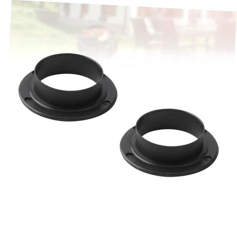 Two Pack Black Axle Protection Covers for Bike Bearings Dust Covers Easy to Install Fits Crankshaft Prevents Thread Damage