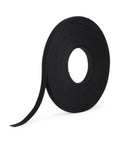 One Wrap Tape For Cable Management Double Sided Reusable Cable Organizer For Installers And Contractors Secure Hold Easy To Install Half Inch By Twenty Five Yard Roll, black tape roll
