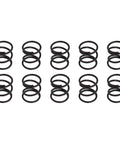 10 of the 20 Pack Black Compression Springs for Machinery, 1.2mm Wire Dia, 13x15mm Outer Diameter, Free Length Included