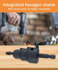 Conduit Reamer Tools Kit Deburring Set For Electrical Pipes With Hex Key Wrench Two Replacement Blades And One No 2 Square Recess Bit