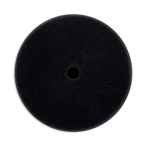 Black cork platter mat for turntables to improve vinyl sound and reduce surface wobble with a cork platter mat and a 760 gram steel weight.