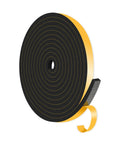 Weather Stripping Door Seal,Weather Stripping,Soundproof,Cold Insulation,High Density CR Foam Insulation Tape roll, black