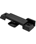 2-1/4 Inch Mounting Hole Centers Sash Lock for Vertical and Horizontal Sliding Windows in Black Diecast, Replace Broken Window Locks with Cam-Action Latch for Enhanced Home Security, No Keeper Required, Single Pack