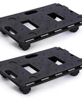 ✝️ 2 Pack Dolly Cart Multipurpose Furniture Mover with 5 Wheels Moving Supplies 220lbs Weight Capacity Each Movers Dollies