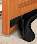 36 Inch Under Door Draft Stopper Blocker Door Sweep Keeps Cold Air Out, Cuts Noise, Light, Odor, Easy Install With Weather Stripping