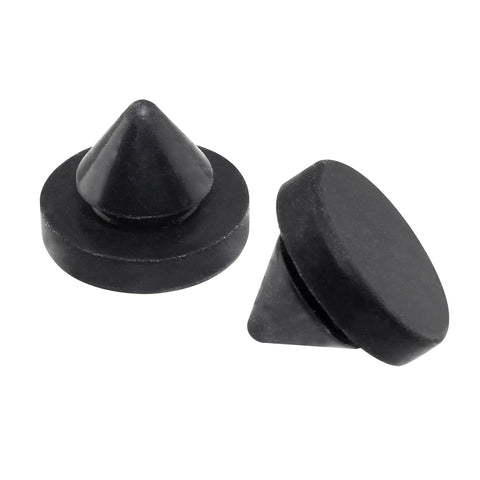 60 Pack Rubber Door Silencers For Half Inch Diameter Metal Doors Heavy Duty Anti Collision Door Stops For Metal Frames No Slam Door Bumpers In Black Great For Home Use