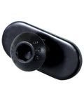 Centered Slide In Economy T Nut For T Slot Track With 1/4-20 By 1/2 Inch Bolt, 20 Pack, For 10 Series Aluminum Extrusion, Black Finish