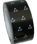 No Fuss Anti Static ESD Marking Tape For Cleanrooms With No Residue Adhesive, Durable Vinyl Black Tape, 2 Inch By 108 Foot Roll