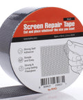 Window Screen Repair Tape For Tears And Holes Black Fiberglass Mesh 2 Inch By 33 Feet product roll detail