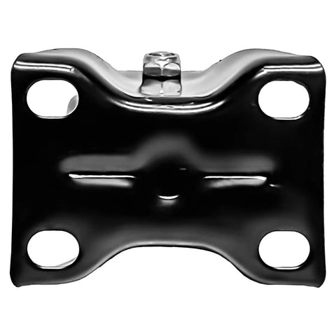 8 Pack 2 Inch Caster Wheels Rigid Fixed Non Swivel All Black Polyurethane Wheels Premium Non Marking No Noise Heavy Duty Load Capacity 150 Lb Per Wheel Plate Size 1.9 X 2.7 Inch Hole Center 1.3 X 2 Inch Overall Height 2.7 Inch