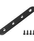 ✝️ 8 Sets 4 Inch Stainless Steel Flat Plate Straight Bracket Flat Metal Brace Bracket, 100mm Metal Brackets Mending Repair Plate Brace with Screws