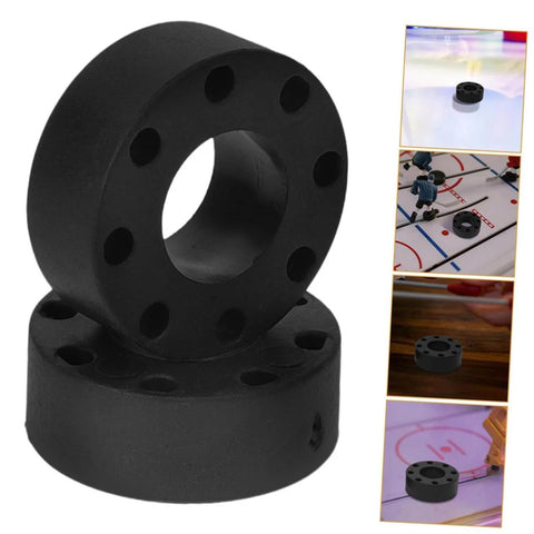 16 Pack Foosball Rubber Bumpers And Rod Protectors For Standard Tables, black, durable, easy install, shown in different setups