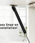 4 Pack Gas Strut End Fittings For 10Mm Ball Socket With M8 Thread Nylon Lift Support Joint Connector, installed under cabinet