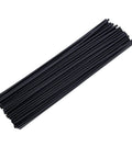 Black HDPE Plastic Welding Rods Set 3 Sixteenth Inch Diameter 12 Inch Length 40 Pieces Total 40 Feet For Industrial Welding Projects High Density Polyethylene Sticks For Strong Joints By Mujoiny