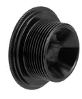 Close-up of Hollowtech Crank Tension Bolt For 105 End M20 Thread Aluminum Alloy Crank Bolt With Dust Covers, black finish