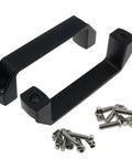 Industrial Pull Handle 120mm For 3030 And 4040 Aluminum Extrusions With M6 And M8 Screws And Nuts Universal Kit displayed