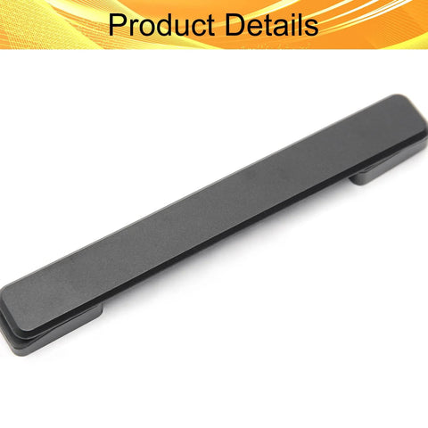 2 Pieces Luggage Replacement Handle Pulls In Flexible Black Plastic, Durable Pull Handle Grips, 240mm Total Length
