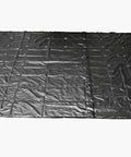 18 Ft By 27 Ft Black Lumber Tarp For Heavy Duty Flatbed Truck Cargo With 5 Ft Drop Flap, 18 Oz Vinyl Waterproof Tarpaulin, Two Rows Of D Rings