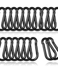 15 Pieces M5 Heavy Duty Carabiner Clips 2 Inch Snap Hooks Quick Links Spring Loaded Buckles for Fishing Camping Hammock Dog Leashes