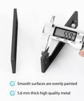 6 Inch Sliding Barn Door Handles Black Rectangular Flush Pocket Door Pulls Rustic Style 2 Pack Durable Hardware