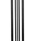 Tanya Tower Floor Lamp By Safavieh, Modern Farmhouse Rustic Industrial Black 59-Inch Standing Lamp with white shade