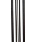 Tanya Tower Floor Lamp By Safavieh, Modern Farmhouse Rustic Industrial Black metal 59-Inch with white drum shade