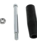 Revolving Steel Machine Handle M10 Thread Black Lathe Handle With Nut Hand Wheel Accessory components displayed separately.