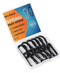 12 Pack M4 1.57 Inch Carabiner Clip Spring Snap Hook Heavy Duty Quick Link 110 Lbs Capacity For Bird Feeders Dog Leash