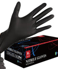 Premium Nitrile Disposable Gloves 4 Mil Thick 100 Count Latex Free Powder Free Food Safe For Cooking Kitchen And Household Use