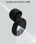 Noise Cancelling Ear Plugs For Sleep Work Study And Travel With 8 Size Silicone Eartips In Small Storage Box Up To 30dB Noise Reduction