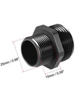Heavy Duty M25 Cable Gland With Two Holes IP68 Waterproof Nylon Joint for 4mm to 8mm wire diameter with 25mm thread pitch