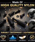620 Piece M3 Nylon Standoff Kit With Screws Nuts And Washers Black Threaded Spacers For PCB Mounting On Metal Surface