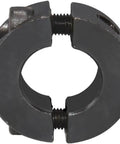 Shaft Collar Bore 2'' Double Split Black Oxide Set Screw Durable Shaft Collars Suitable for Machinery and Industrial Use 2 Piece