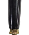 Revolving Handwheel With M8 Thread P1.25 Black Plastic Rotating Swivel Handwheel 3.15 Inch Length Includes Anti Loosening Nut