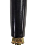 Revolving Handwheel With M8 Thread P1.25 Black Plastic Rotating Swivel Handwheel 3.15 Inch Length Includes Anti Loosening Nut